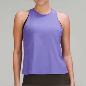 Lululemon Lightweight Stretch Running Tank Top Running Active Workout Size 14